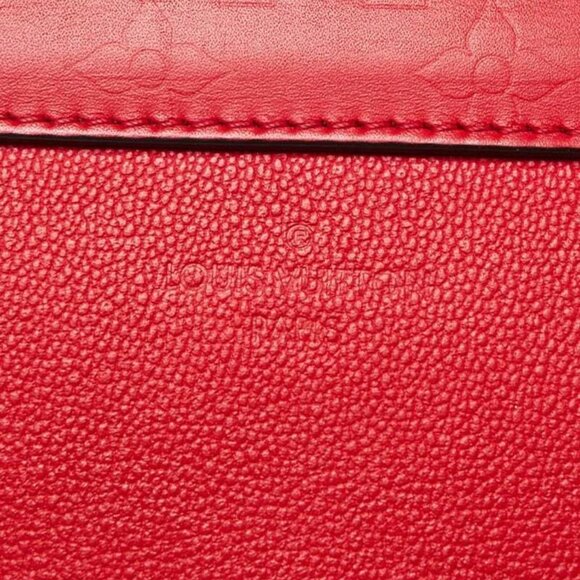 Louis Vuitton Rubis/Blue Monogram Leather Very Chain Bag - Picture 9 of 11